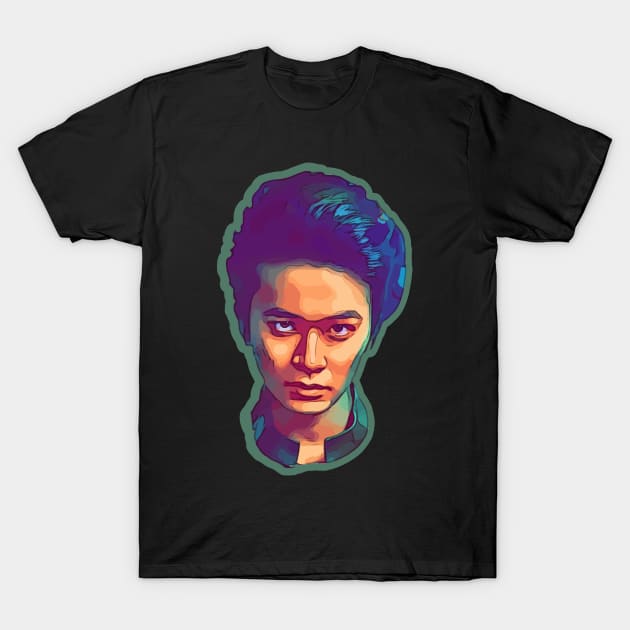 Eugene - Ghost Fighter Live Action T-Shirt by Playful Creatives